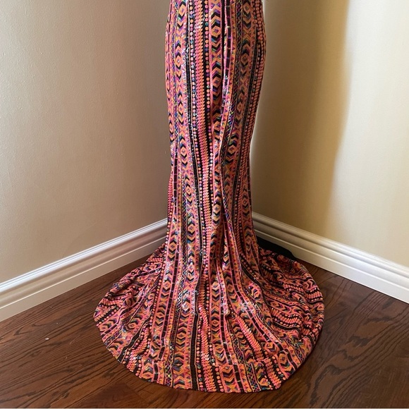 🎃Sequins Stripes Maxi Dress - Picture 5 of 10